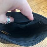 STONE MOUNTAIN Black Leather Crossbody Minimalist Purse Photo 6