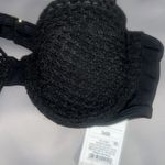 Shade & Shore New 34B Crochet Boho Pushup Underwire Bikini Top -  Black Photo 2