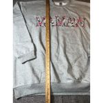 Embroidery Floral Memaw Sweatshirts‎ For Grandma Gift Sweatshirt Sz 2XL Gray Photo 3