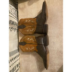 El Dorado Brown Leather Square Toe CowboBoots Western MEX 21 US Women 4 Youth 4 Size undefined Photo 6