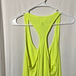 PINK - Victoria's Secret  Bright Yellow Sleep Racerback Tank Top Size Large Photo 4