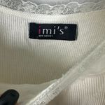 Imi's New Secret Cream Lace Layered Lagenlook Fairy Boho Sleeveless Blouse XS Photo 2