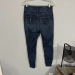 No Boundaries  High Rise Sculpting Skinny Jeans Distressed Juniors Size 11 Raw Hem Photo 5