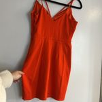 Bebe MOVING SALE - Orange Strappy Dress Photo 8