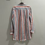 Artisan NY 100% Linen Tunic Women’s Top Size Small Long Sleeve Striped Button Up Photo 1