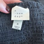 A New Day Women's Sleeveless Dress w/ Pockets smocking Black Size medium Photo 5