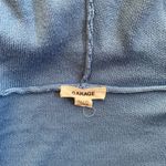 Garage Cropped Zip Up Hoodie Sweater Photo 2