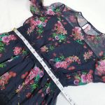 ZARA  Floral Rhinestones Fit & Flare Dress Photo 5