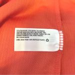 Ava & Viv Womens Top Orange Ribbed Knit Cut Out Short Sleeve Casual Tee Photo 4