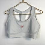 Adidas  Stella McCartney Racerback Medium Support Sports Bra Gray M DD 34 36 D DD Photo 1