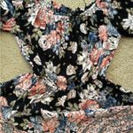 Floral Romper Black Photo 4