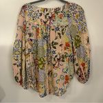 Maeve  by Anthropologie Boswell blouse - paisley and pink Photo 3