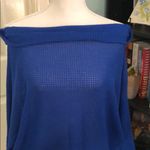 🌟HOST PICK🎀 NWOT blue knit loose fitting sporty sweater Size M Photo 1