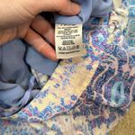 Maeve Anthropologie Waimea Silk Women Double Split Slit Maxi Skirt Size Small Photo 3