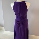 ✨ Sangria Women's Halter Keyhole Maxi Dress✨ Purple Size 12 Photo 3