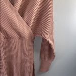 Love Tree  Pink Buttoned Long Sleeve Dress Photo 4