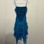 Masquerade 🎄 Teal Evening Gown Photo 3