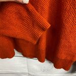 Madewell Womens Province Cross-Back Turtleneck Sweater Knit Orange size Medium Photo 2