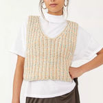 Free People  Hoopla Sweater Vest Photo 0