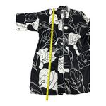 Clothes by kvp. Ingrid Robe in Calla Lily S/M linen robe top Black Photo 7