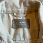 Everlane Short Sleeve Denim Coverall Jumpsuit in Bone Size 00 Photo 7