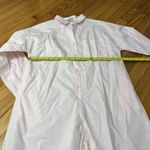 Parke Pink‎ Cotton Long Sleeve Button Front Polo Romper Size XS Pink Photo 6