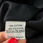 Dries Van Noten  Black Cropped Boxy Fit Blazer Jacket Photo 6