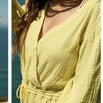 Anthropologie Maeve Celia Gauzy Romper Photo 3