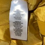 Tahari  Women’s Blazer Size Medium Mustard Long Lined Cuffed Sleeve Dressy Photo 5