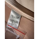 Lulus Satin Peplum Top Mock Neck Long Sleeve Blouse Cutout Back Party Women S Pink Photo 7