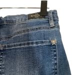 Nanette Lepore Blue Jolie High Waisted Taper Classic Denim Jeans Women Sz 8 Photo 7