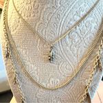 Free People NWT  x Robert Lee Morris SoHo Fringe Feather Layered Necklace Photo 8