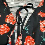 Jack by BB Dakota Womens Floral Sleeveless Ruffle Blouse M Med Medium Multicolor Photo 6