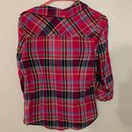 SO Pink Flannel Shirt Photo 1