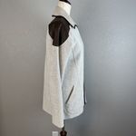 Michael Stars Womens Tweed Leather Trim Zip Moto Jacket Size Small Beige Brown Photo 5