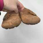 UGG  Sz 6 Roni Moccasin Slipper Suede Leather Loafer Shoes Chestnut Brown Women’s Photo 7