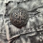 EXPRESS ReRock for  Womens Gray Acid Wash Corduroy‎ Pants Skinny Jeans Sz 8 Photo 5