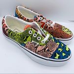 Vans unisex patchwork authentic leopard snake sneakers Photo 10