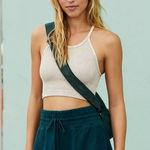 Free People Movement NWOT  Happiness Runs Crop Tank In Stone Eagle Size: Xs/S $30 MSRP No outside logo No refunds or cancellations Photo 0