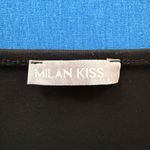 Milan Kiss NWOT Black V Photo 5