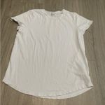 Madewell  White Crew Neck Tee Photo 0