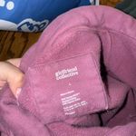 Girlfriend Collective NWOT  Tulipwood Half-Zip Sweatshirt Dusty Mauve Size Large Photo 3