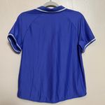 Mondetta  Women's Shirt Short Sleeve Collar‎ Golf Tennis Periwinkle Blue Size M Photo 3