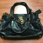 Michael Kors Hamilton Black Medium Handbag Photo 5