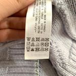 ZARA Cable Knit Tank Top in Light Purple with Metallic Silver Photo 11