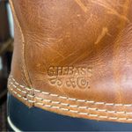 G.H Bass Eastport Leather Duckbill Lace Up Boots Size 7 Blue Photo 4