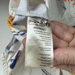 We The Free Free People  Moon Flower Top Small Seed‎ Print Button Down Oversized Photo 8