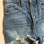 Abercrombie & Fitch Ultra High Rise Mom Shorts Exposed Button Fly- Size 2 (26) Photo 2