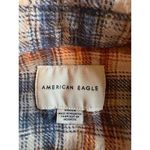 American Eagle Cropped and Slouchy Flannel S Photo 2