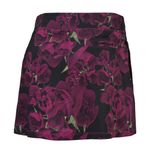 Puma  Black Bloom Knit Magenta Golf Tennis Skort‎ Skirt Size S NWT Photo 0